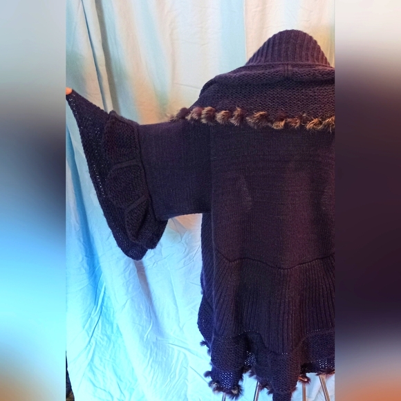 Pretty Angel Cashmere Blend Sweater In Oversized Large - Picture 7 of 11